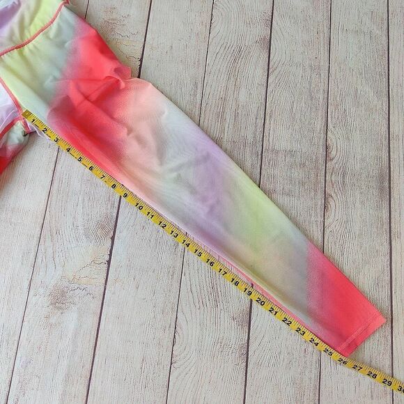 Victoria Sport Knockout Cali Haze Rainbow Mesh Tights sz M - Picture 6 of 11